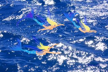 Sea Angles Flying Mermaids