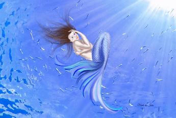 Mermaid sundance Mermaid sun bathing