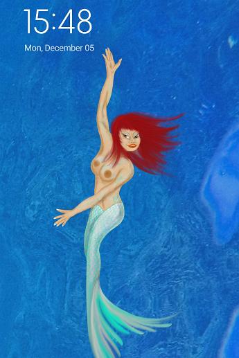 Mermaid Hi 5 Perfect for your home page